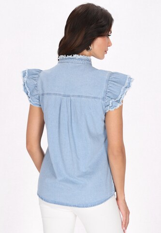 faina Blouse 'Fashion Look' in Blauw