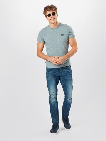 Superdry Tapered T-Shirt in Grün