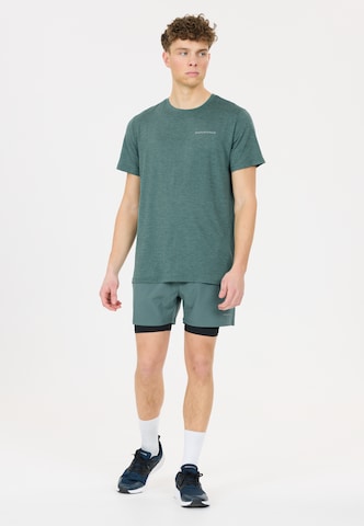 ENDURANCE Regular Workout Pants 'Kros' in Green