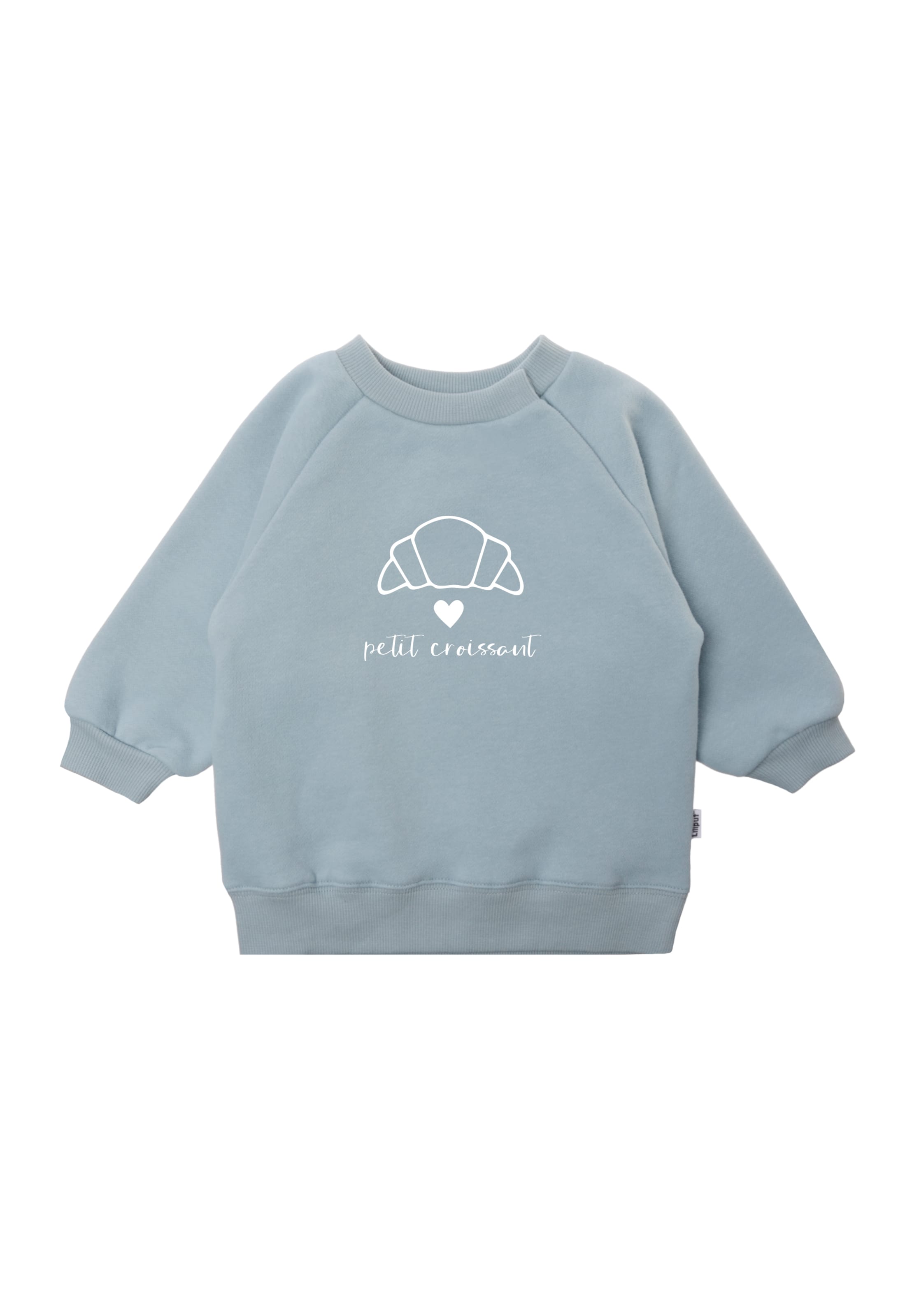 LILIPUT Sweatshirt 'Petit Croissant' in Blau: Vorderseite
