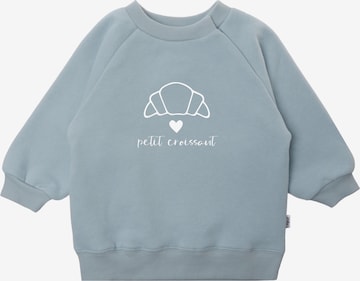 LILIPUT Sweatshirt 'Petit Croissant' in Blau: predná strana