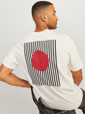 JACK & JONES - Camiseta 'RDDOLIVER' en blanco: frente