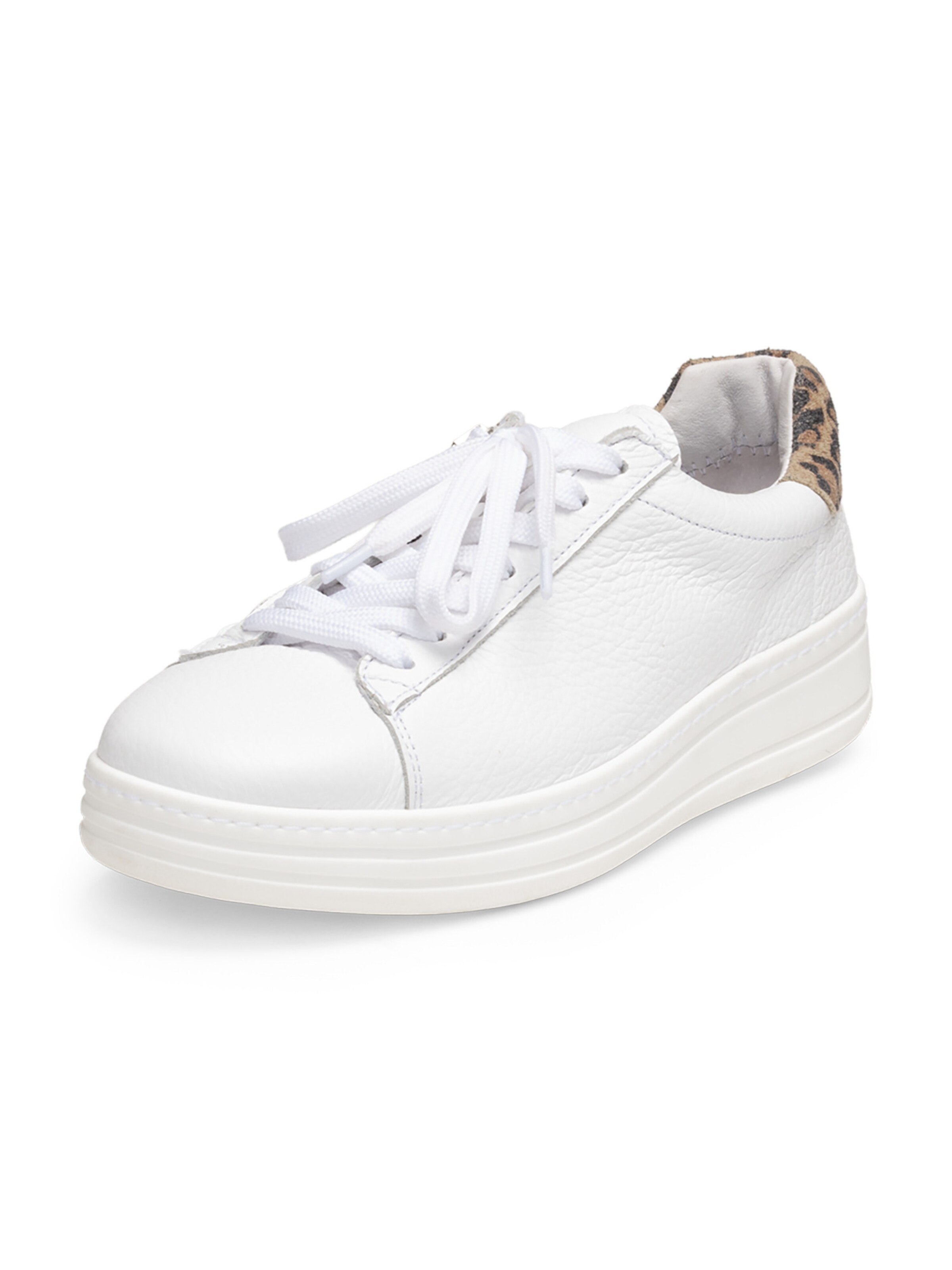 Baskets basses VITAFORM en blanc : devant