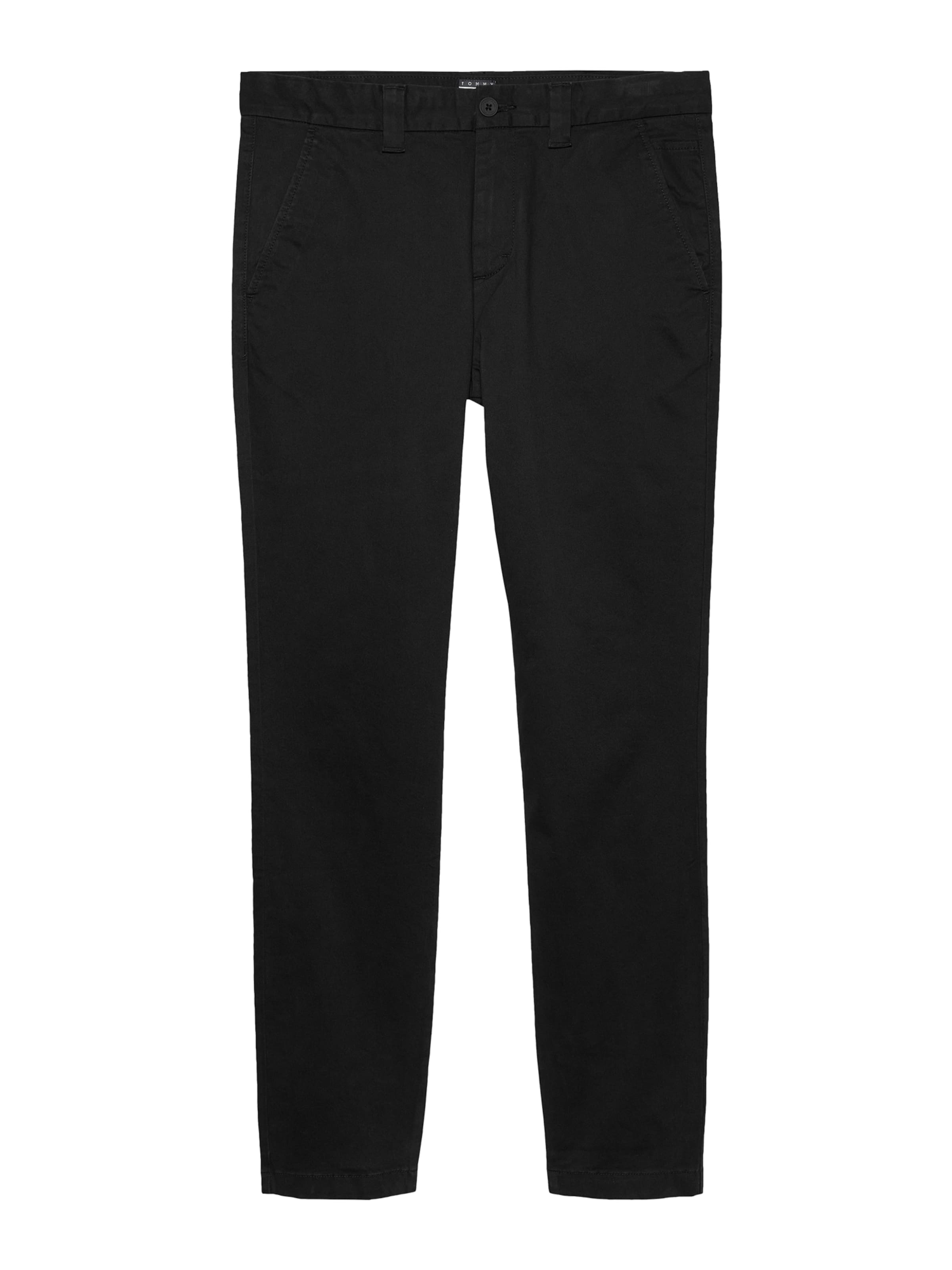 Tommy Jeans Hose 'Austin' in Schwarz: Vorderseite