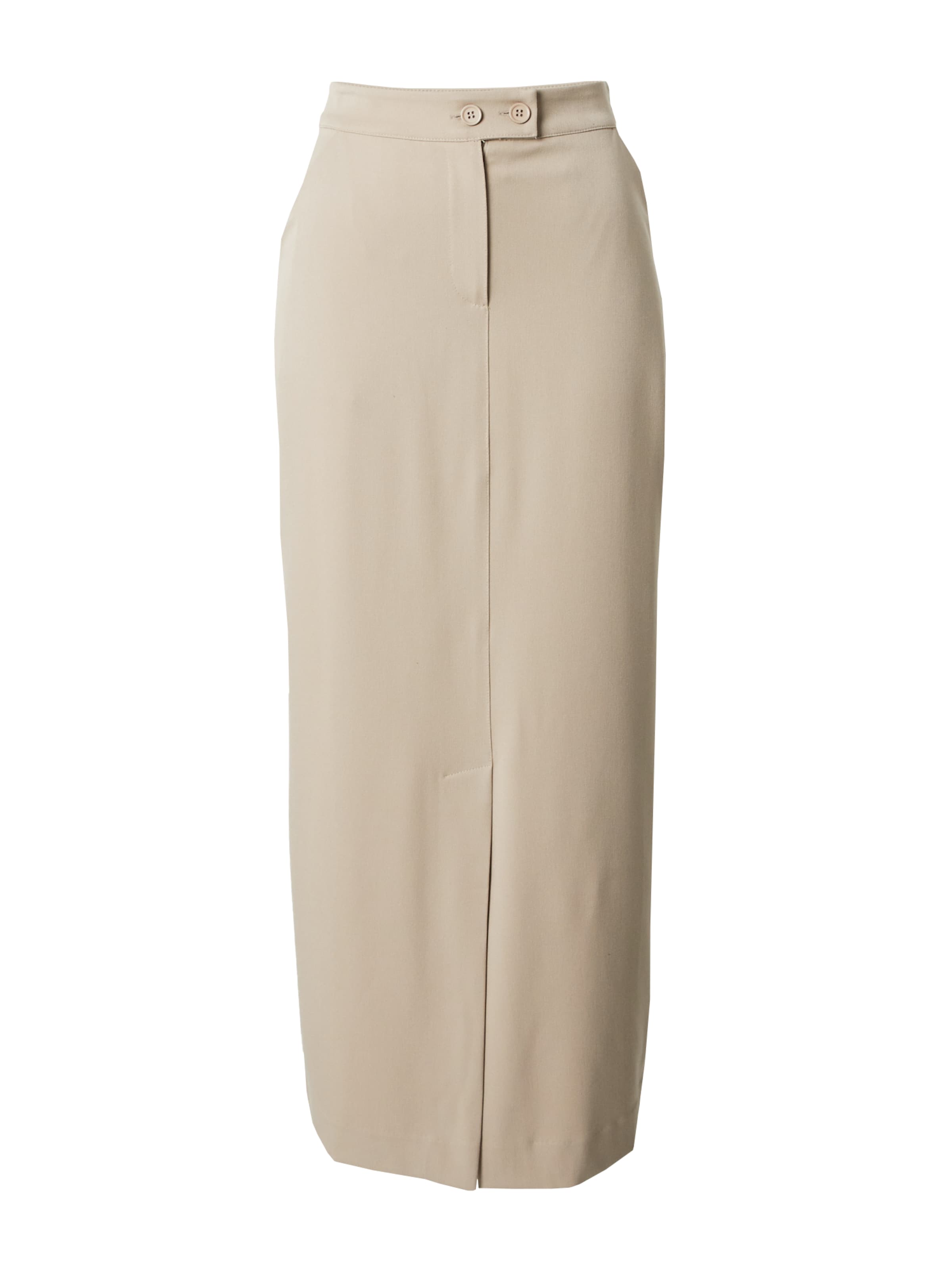 Nasty Gal Rok in Beige: voorkant