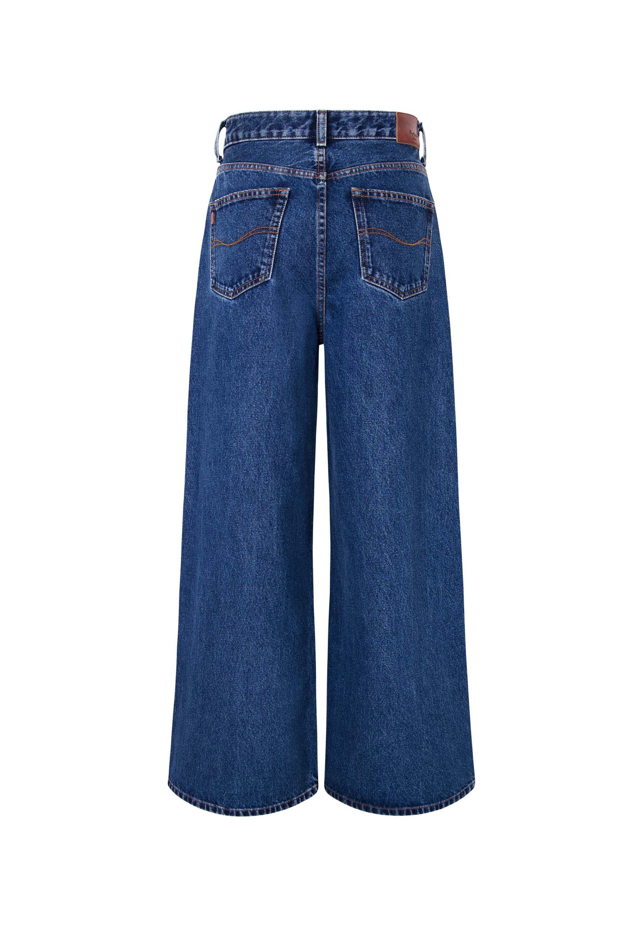 Pepe Jeans Wide Leg Jeans in Blau