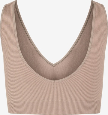 PIECES Bustier BH 'Elise' i brun