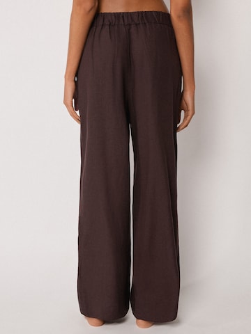 CALZEDONIA Loose fit Pants in Brown