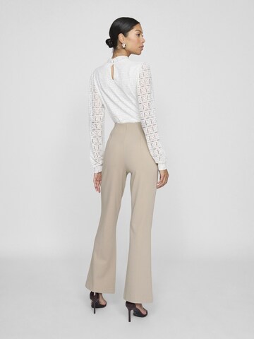 VILA Flared Trousers in Grey