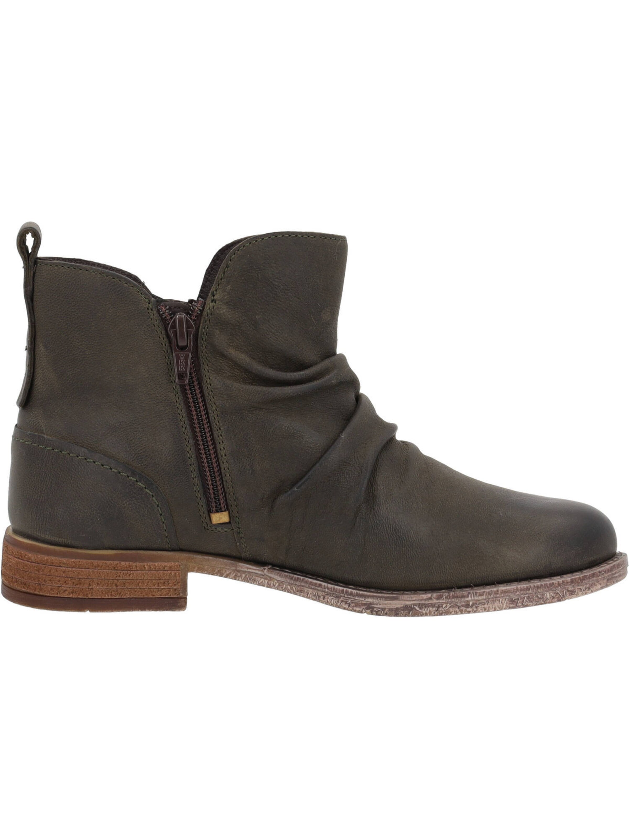 JOSEF SEIBEL Enkellaarsjes 'Sienna' in Groen