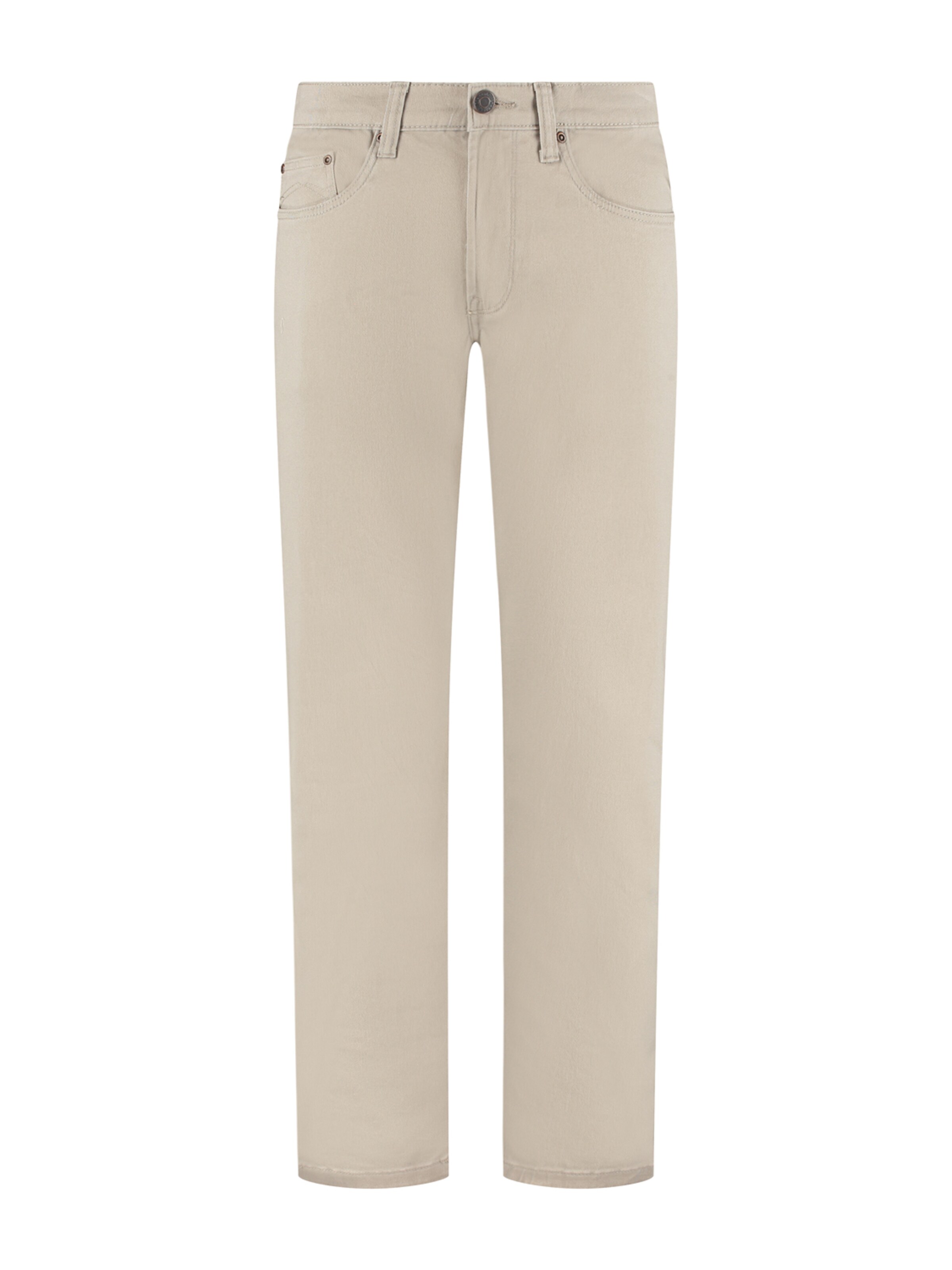 Regular Jean 'MASKOVICK - Clinton - Heren - Chino - Twill - Stretch Broek - Regular Fit - Beige' Maskovick en beige : devant