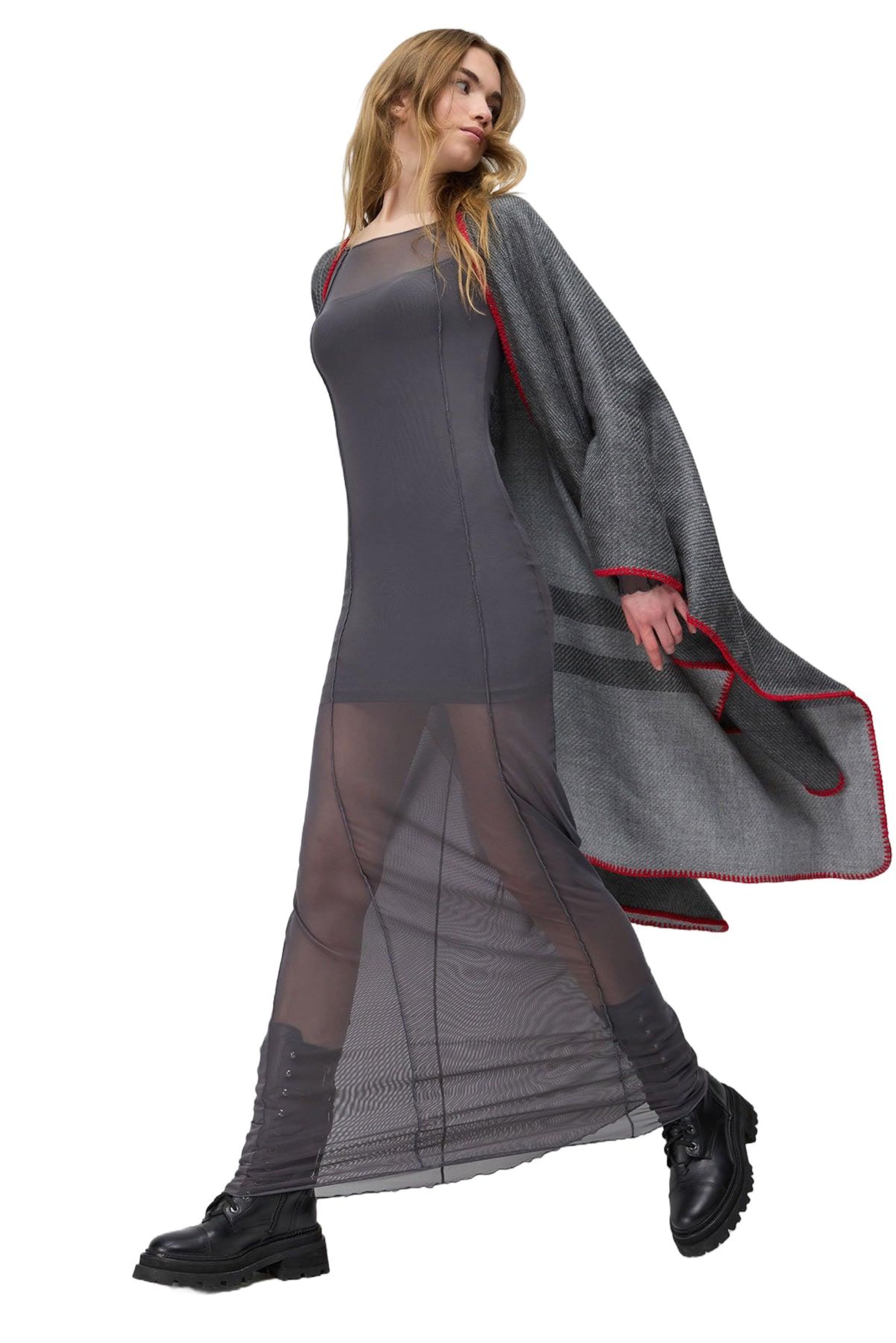 No Matter What Jurk in Grijs: voorkant