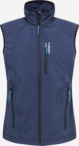 ICEPEAK - Colete desportivos 'Bogata' em azul: frente