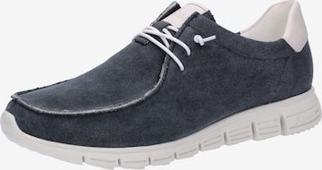 SIOUX Schnürschuh 'Mokrunner-H-007' in Blau: Vorderseite
