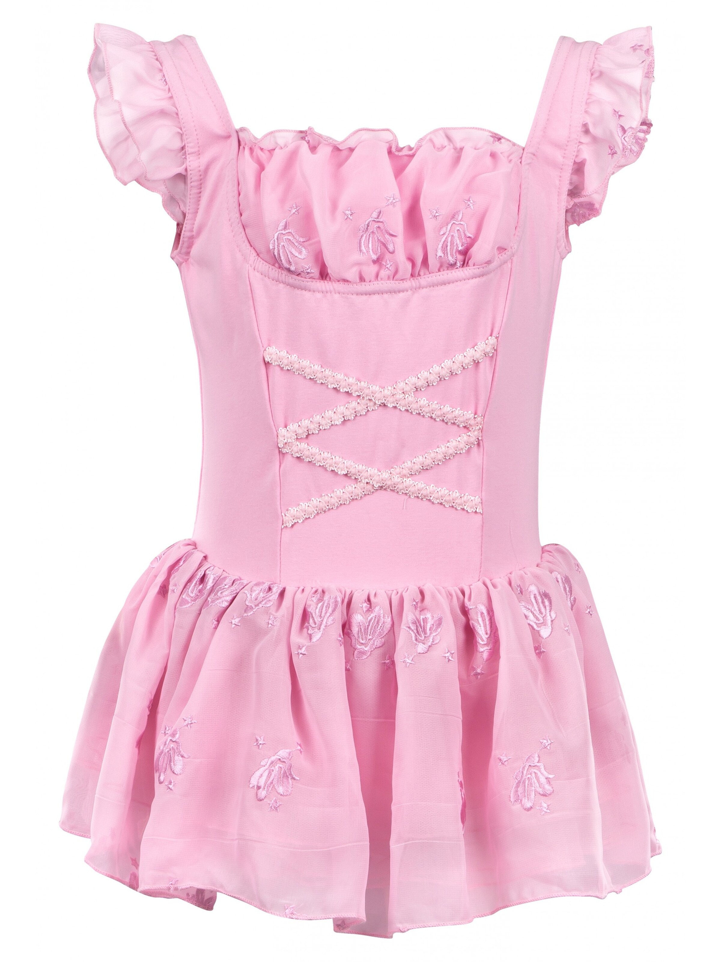 Tanzmuster Sports Dress 'Mali' in Pink: front