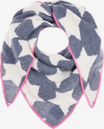 Foulard di Zwillingsherz in blu: frontale
