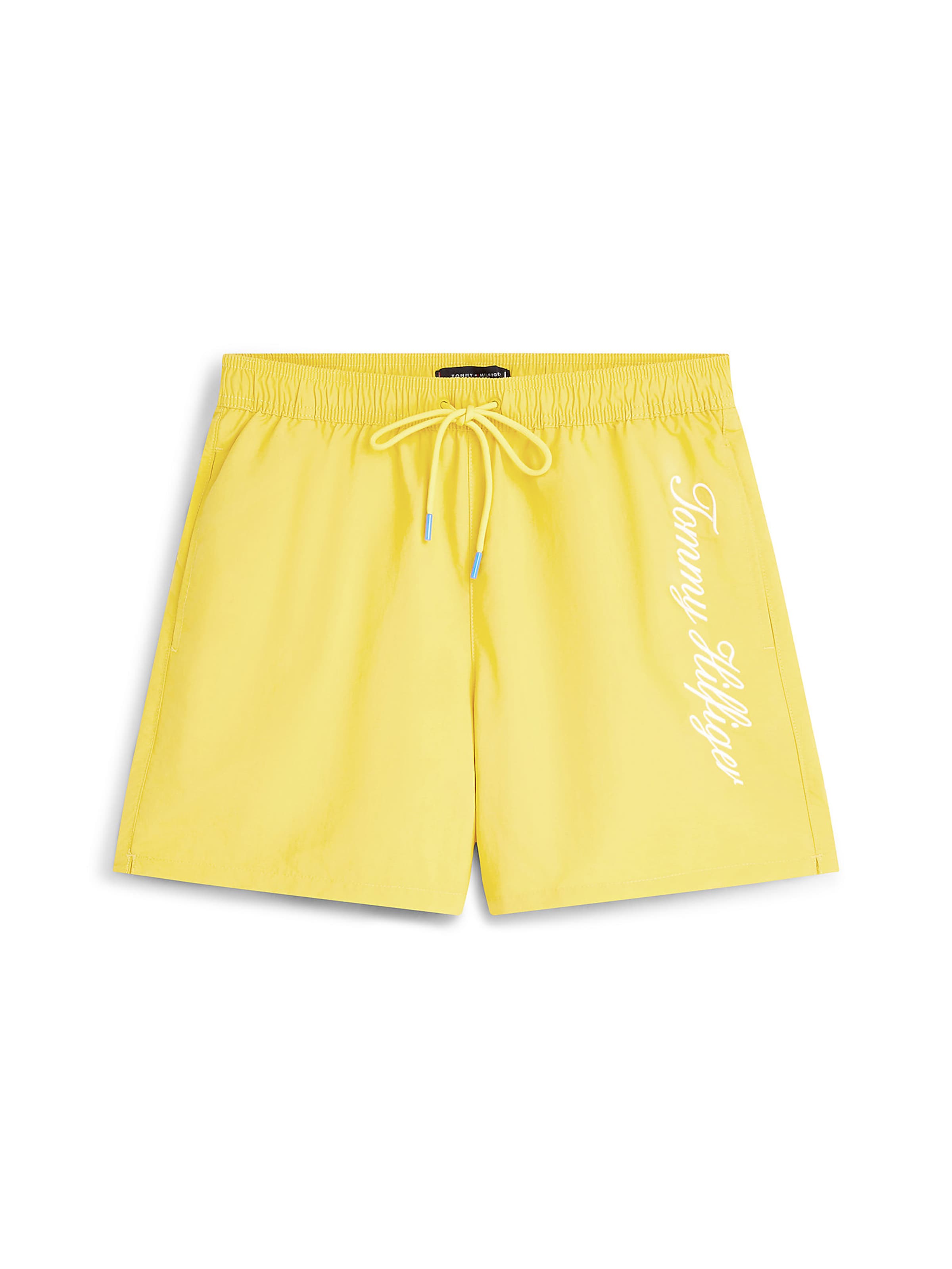 TOMMY HILFIGER Badeshorts in Gelb: Vorderseite