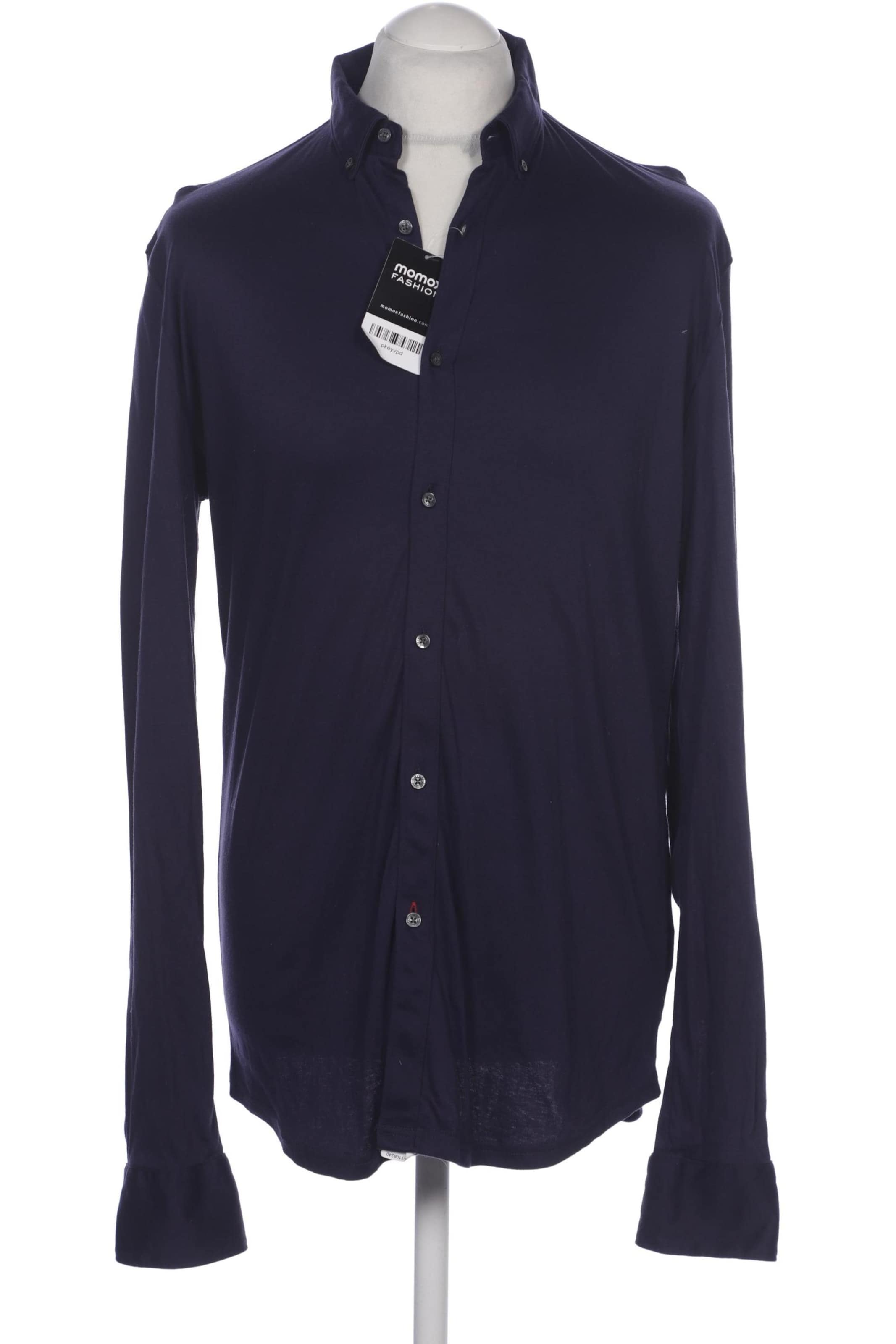 CG CLUB OF GENTS Button Up Shirt in L in Blue: front