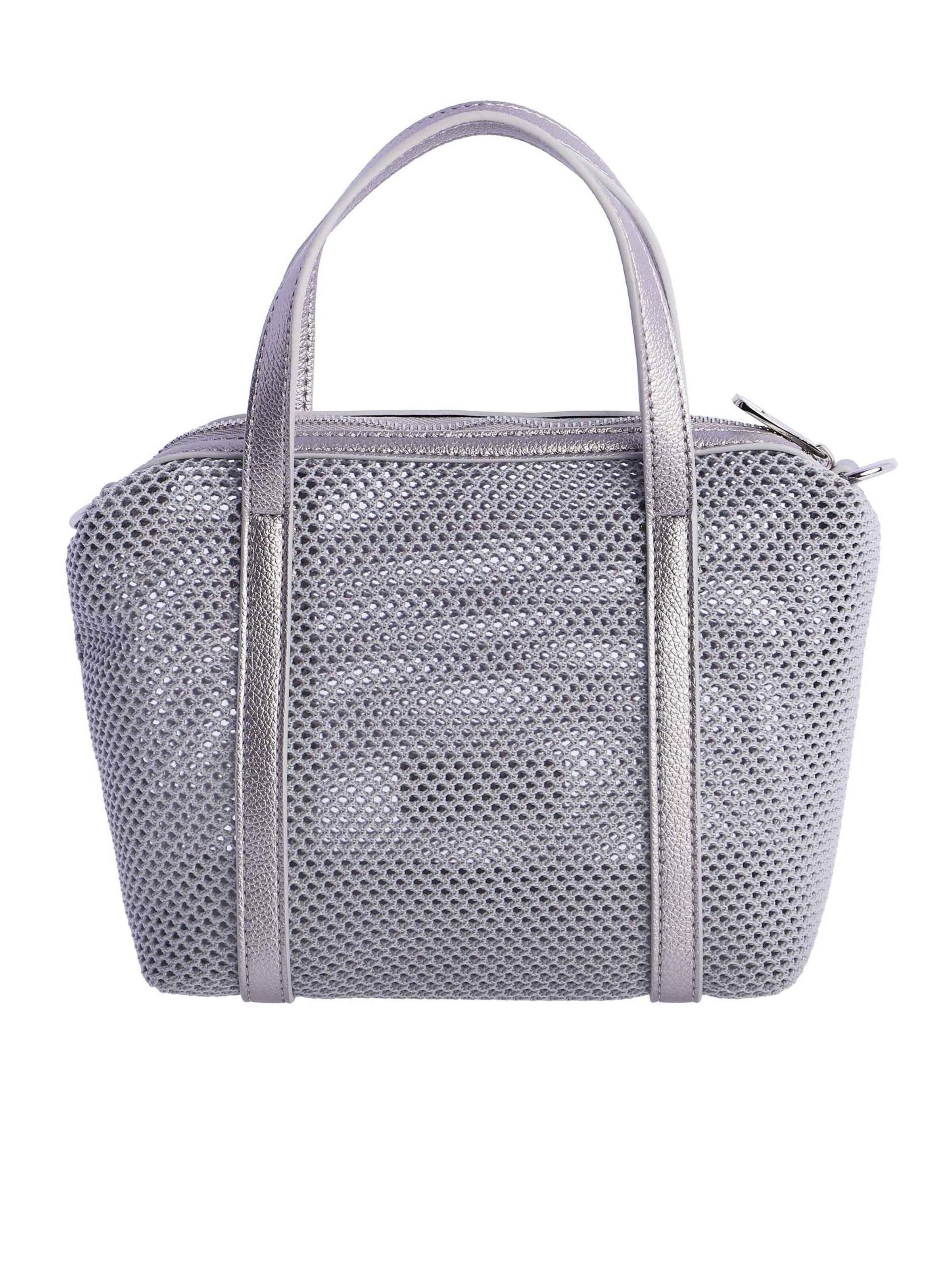 Amichi - Bolso de mano en plata