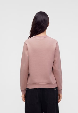 NAPAPIJRISweater majica 'B-AURORA' - roza boja: stražnji dio