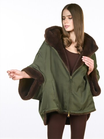 FauxAffairs Winter Jacket in Brown