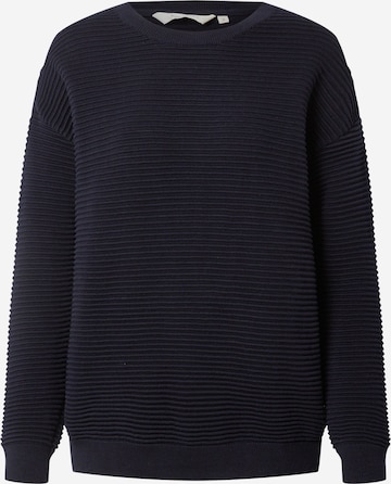 basic apparel Пуловер 'Ista' в синьо: отпред