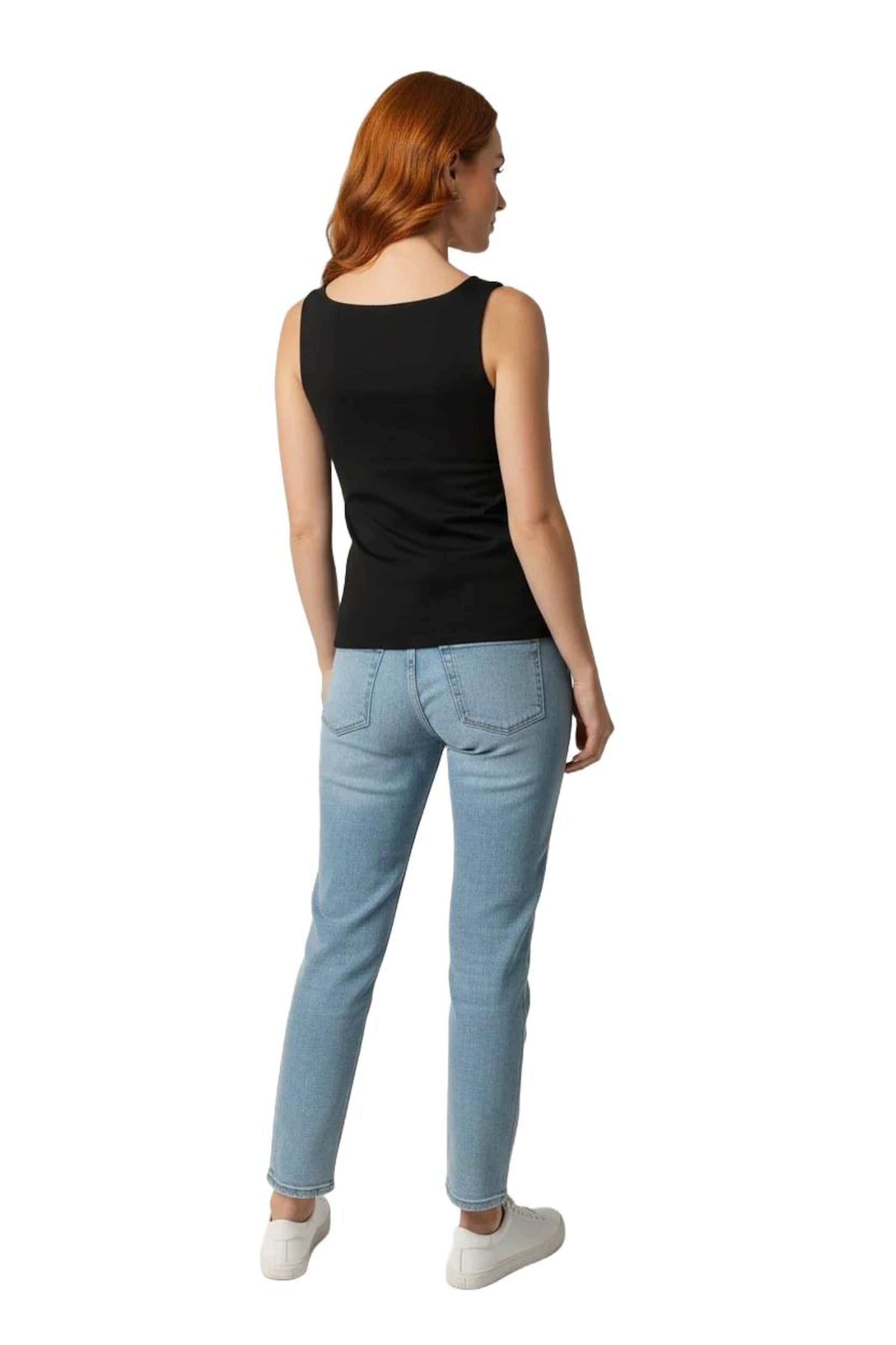 No Matter What Top in Zwart