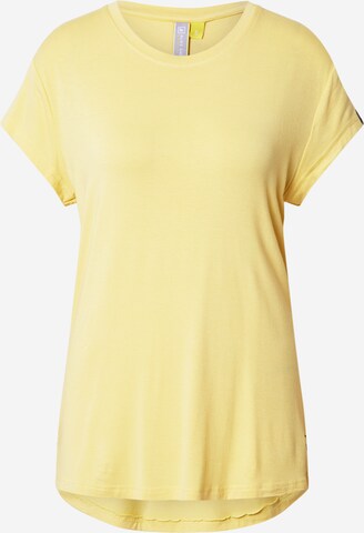 T-shirt 'Mimmy' Alife and Kickin en jaune : devant