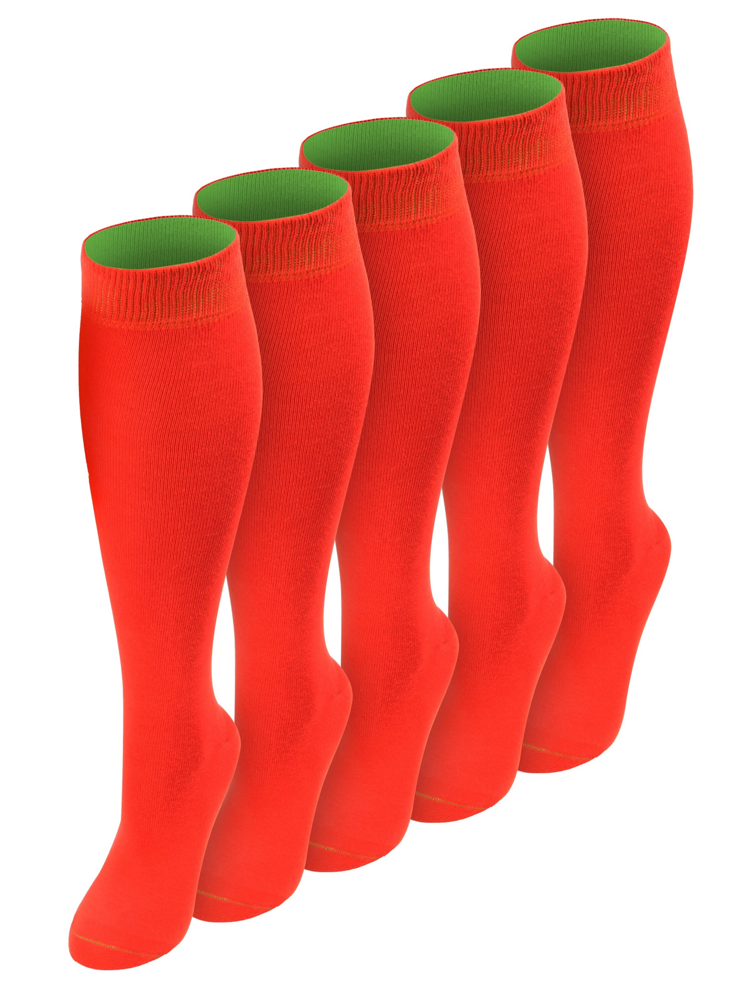 normani Kniekousen in Rood: voorkant