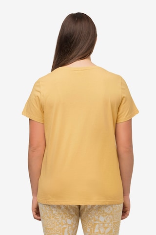 Ulla Popken Pajama Shirt in Yellow