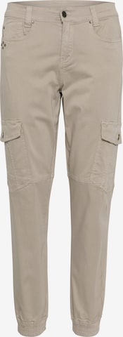 Effilé Pantalon cargo 'Sarina' Kaffe en beige : devant