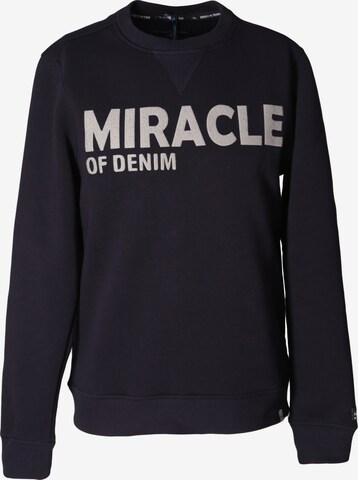 Sweat-shirt Miracle of Denim en bleu : devant