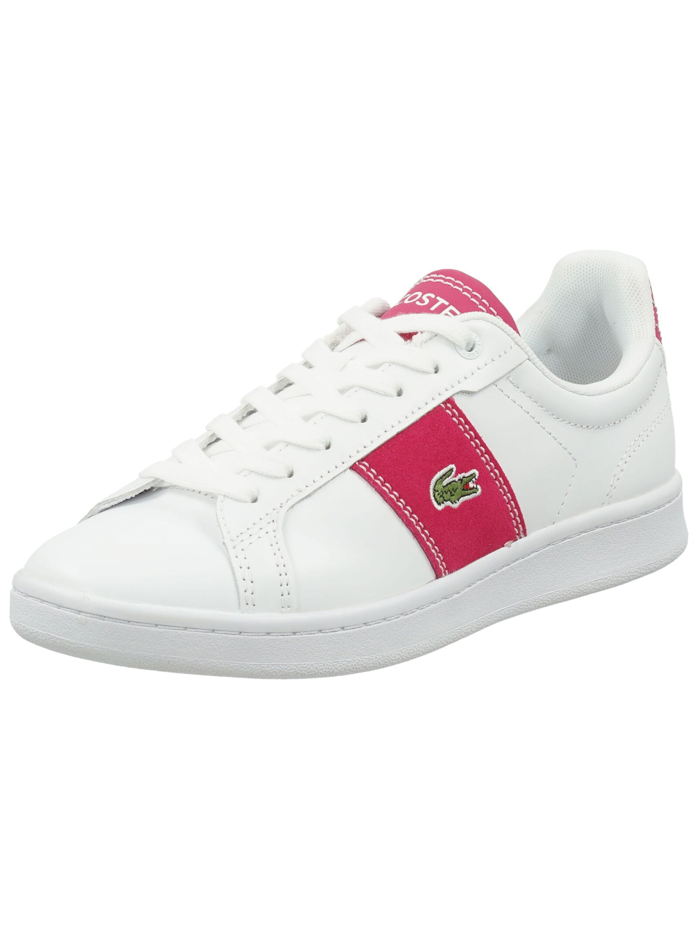 Lacoste white hotsell women's sneakers