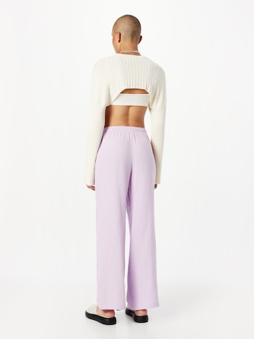 Wide Leg Pantalon 'Disa' Gina Tricot en violet