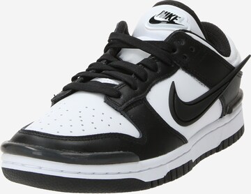 Baskets basses 'DUNK TWIST' Nike Sportswear en noir : devant