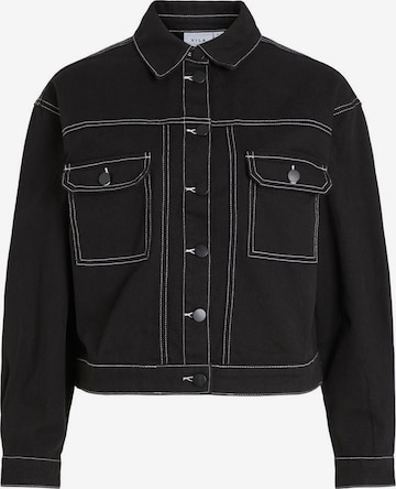 VILA Between-Season Jacket in Black: front