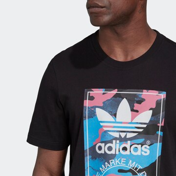 ADIDAS ORIGINALS T-Shirt 'Graphic Camo' in Schwarz