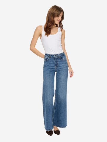 NÜMPH Wide leg Τζιν 'NUPISA' σε μπλε