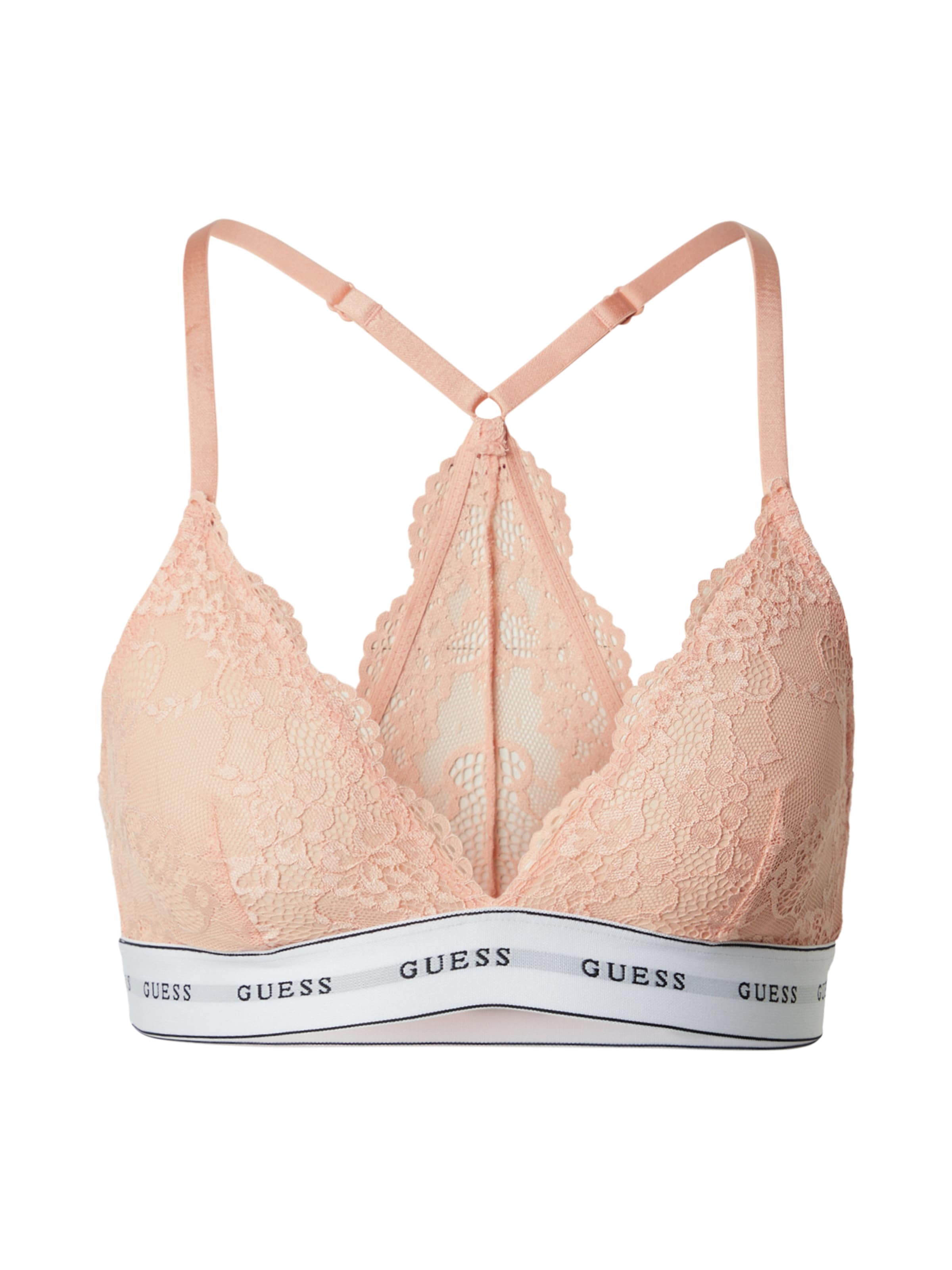 GUESS Háromszög Melltartó 'Belle' - narancs: elől