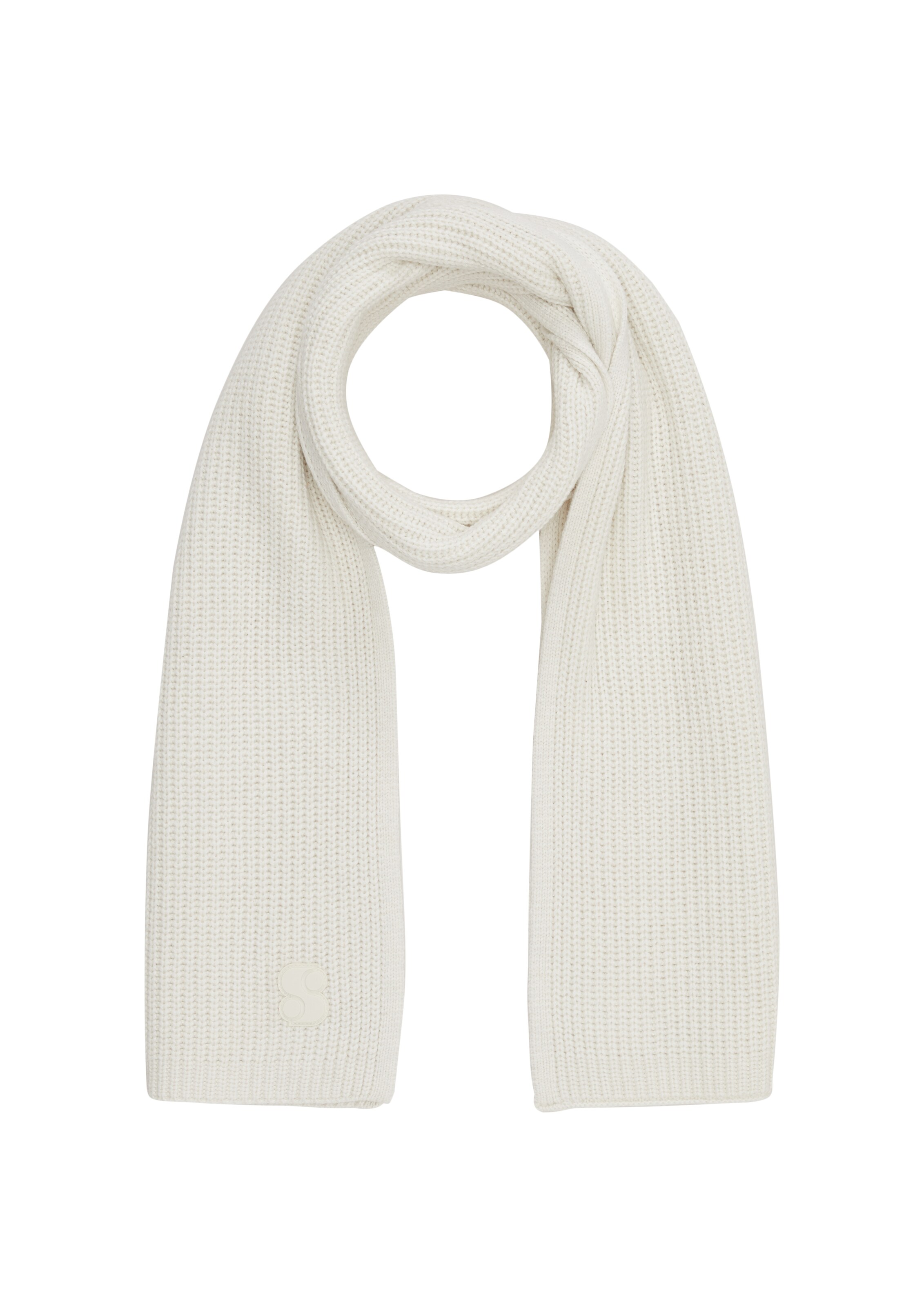 s.Oliver Sjaal in Beige: voorkant