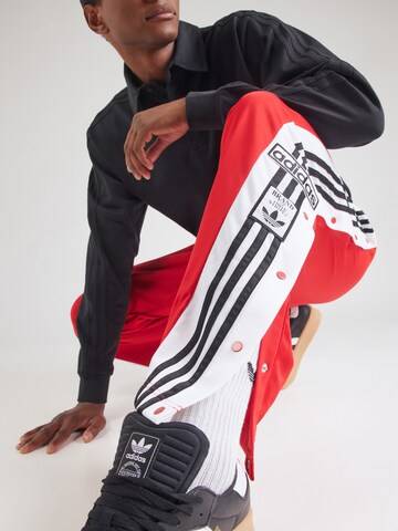 ADIDAS ORIGINALS Свободный крой Штаны 'ADIBREAK' в Красный