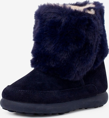 Pisamonas - Botas en azul: frente