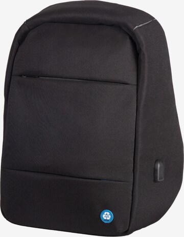 Zaino di Lightpak in nero: frontale