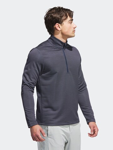 ADIDAS GOLF Športová mikina - Modrá: predná strana