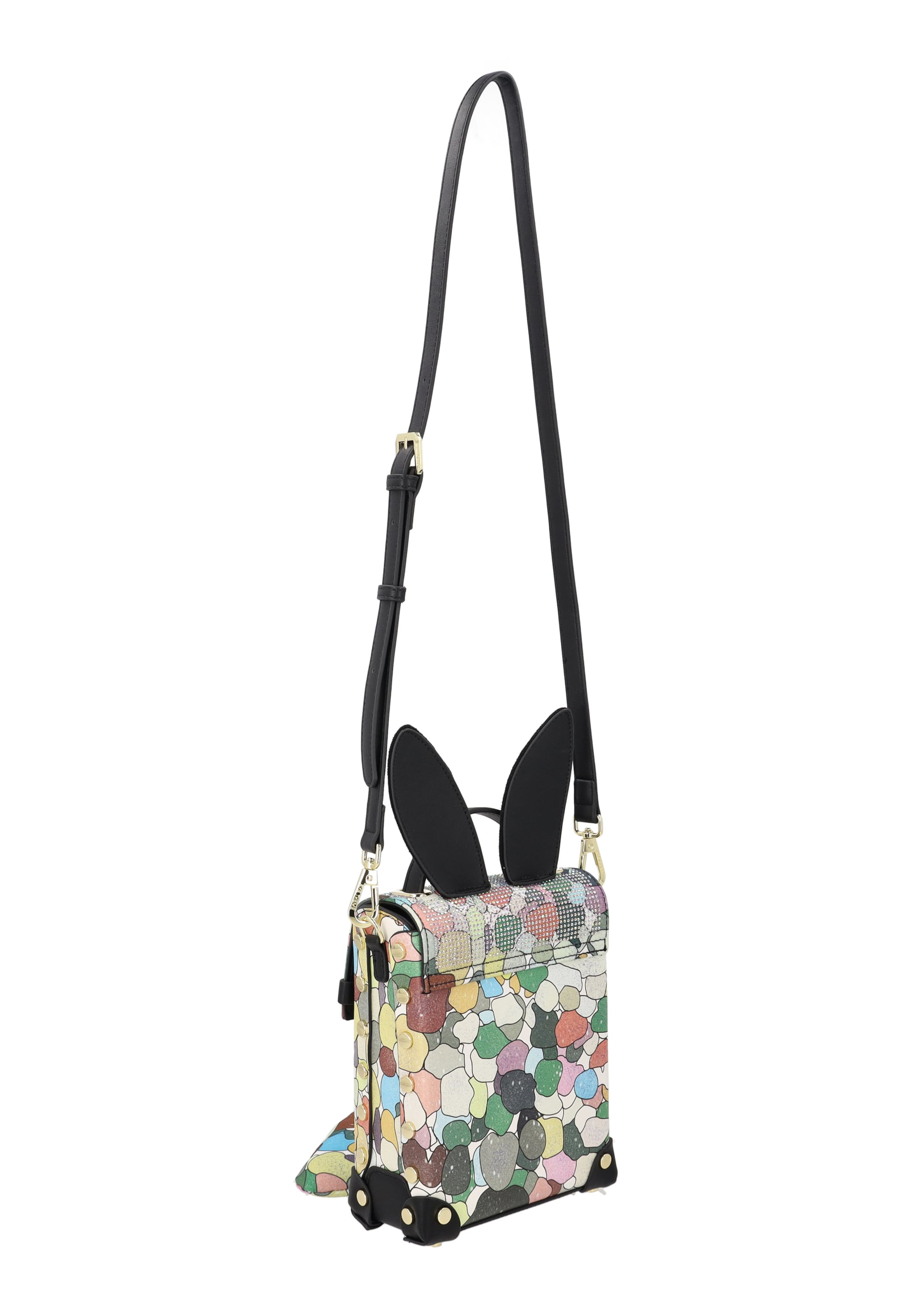 MYMO - Bolso de hombro 'Pop Eyetheme' en negro