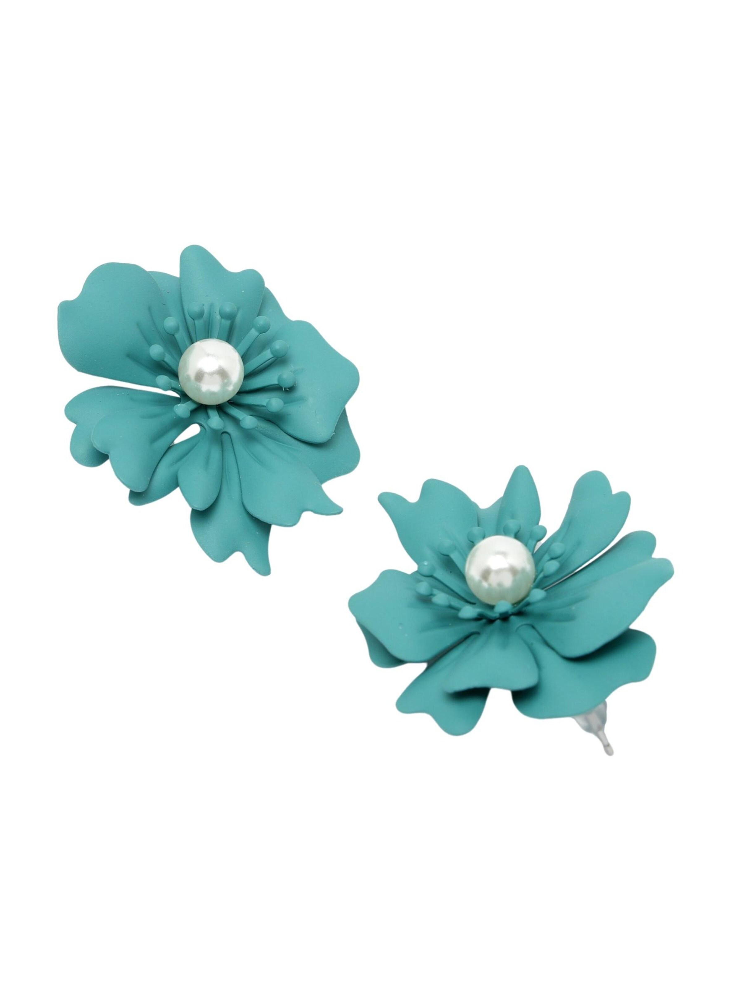 AVANT-GARDE PARIS Earrings 'Emiliaia' in Green