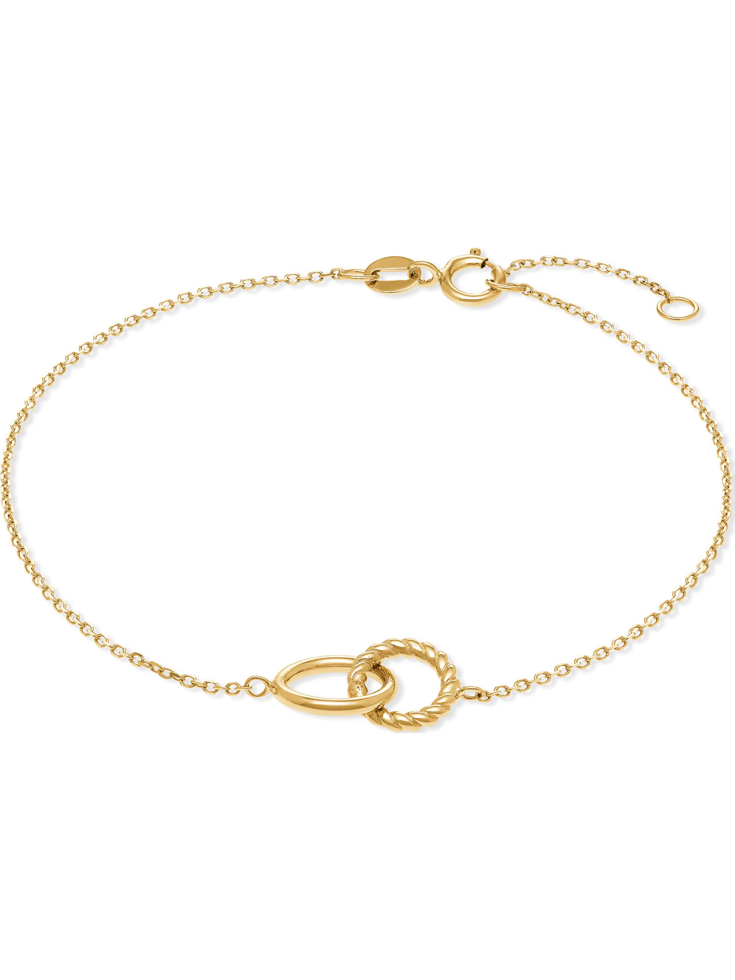FAVS Armband in Gold: Vorderseite