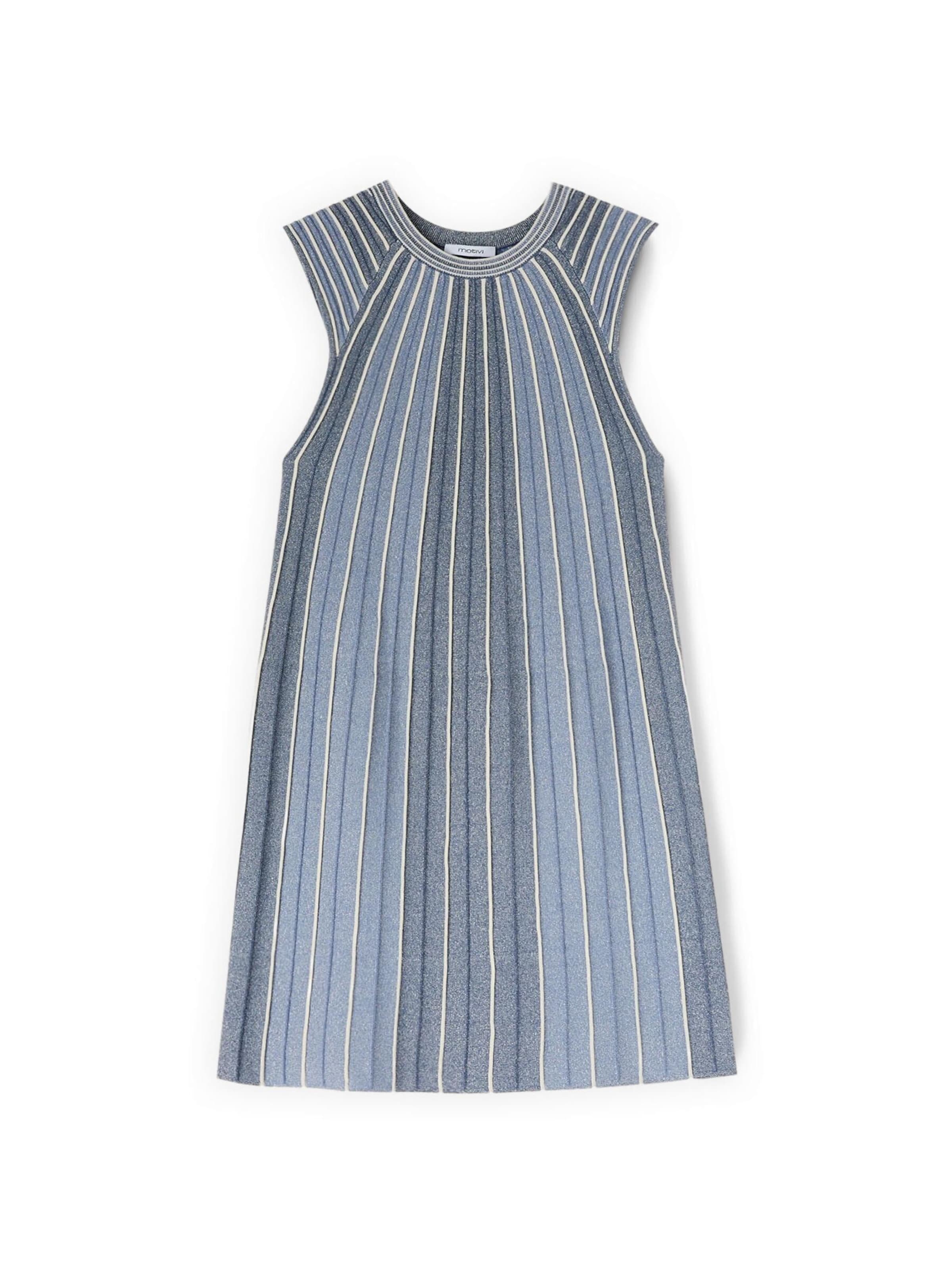 MOTIVI Dress in Blue: front