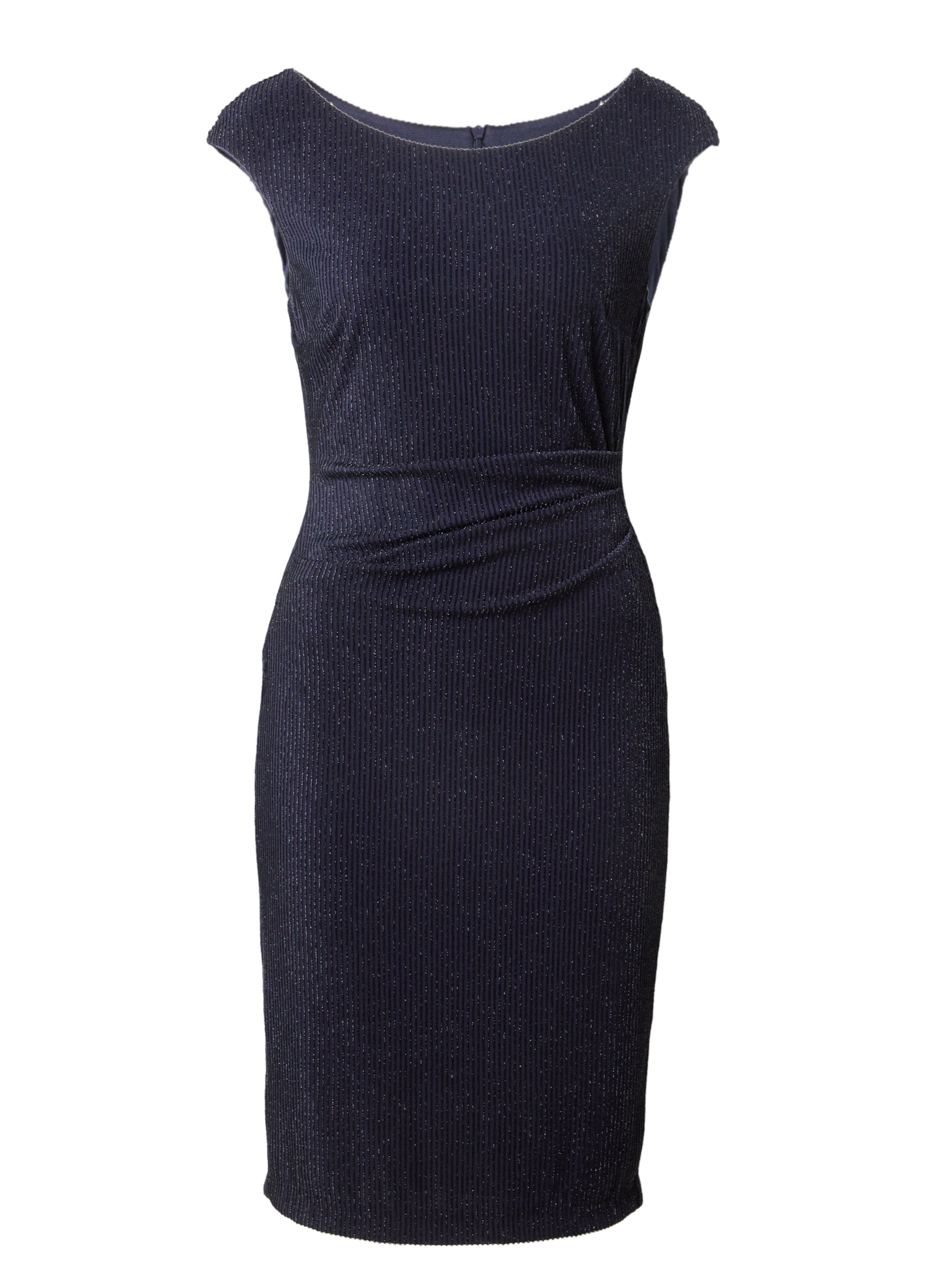 Vera Mont Рокля за коктейл в синьо: отпред