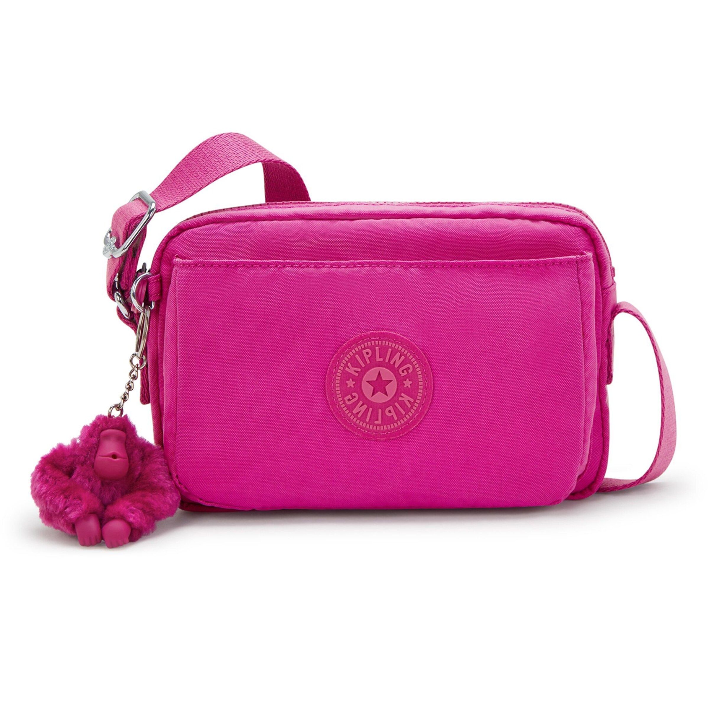 KIPLING Schoudertas 'Abanu' in Roze: voorkant